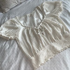 Urban Outfitters Puff Sleeve Top (M)